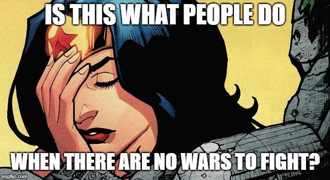 Superheroes and Weed - Wonder Woman