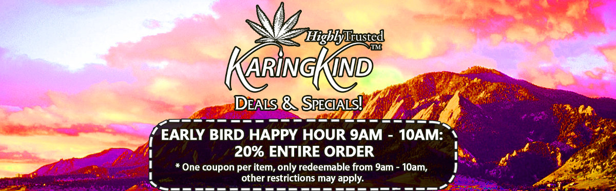 Early Bird Boulder Cannabis Happy Hour