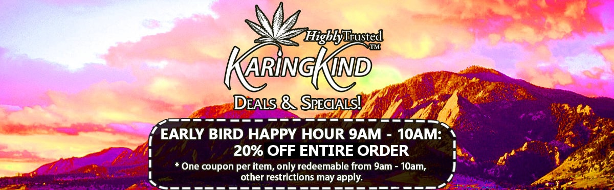 Early Bird Boulder Cannabis Happy Hour