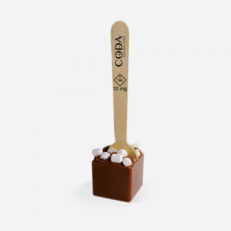 Coda Chocolate on a Spoon