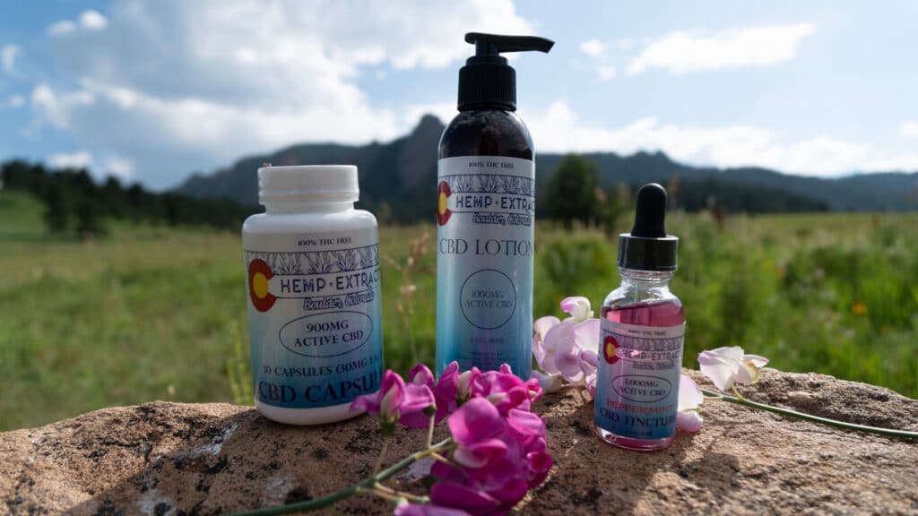 CO Hemp Extracts Products by Mountain