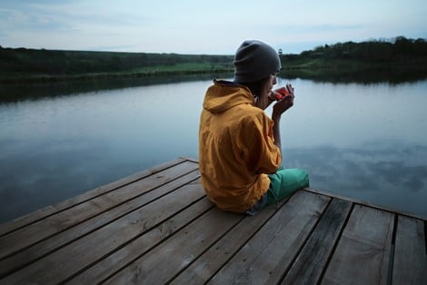 Smoking on the Docks