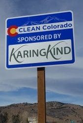 Clean Colorado: Karing Kind Sponsors a Highway